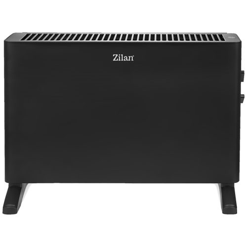 Zilan ZLN2044 elektromos konvektor, fűtőtest, fekete, 1250W/2000W