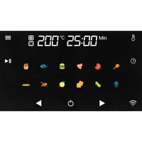 TESLA EliteCook K70 WIFI DUO - multifunkcionális elektromos kukta és forrólevegős fritőz