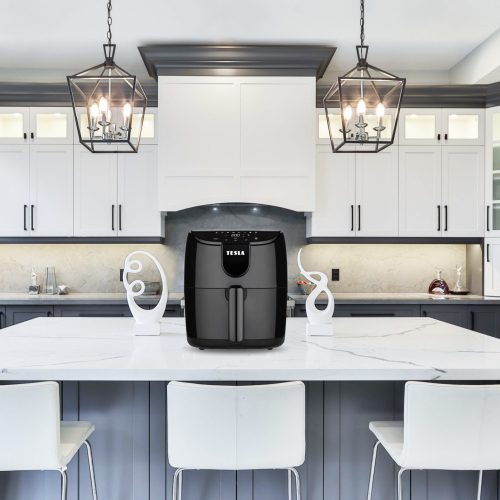 TESLA AirCook Q40 HOT Air Fryer (forrólevegős sütő) FEKETE