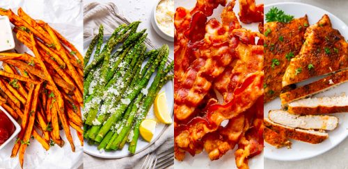 TESLA AirCook Q40 HOT Air Fryer (forrólevegős sütő) FEKETE