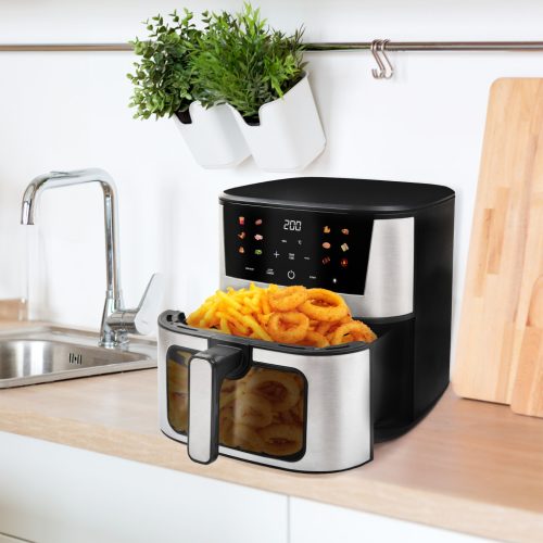 TESLA AirCook Q60XXL  PRO Hot Air Fryer, forrólevegős sütő, 7 liter