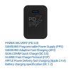TESLA Power Charger T100 20W (fekete) - gyorstöltő