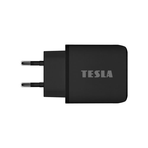 TESLA Power Charger T220 25W (fekete) - gyorstöltő
