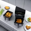 TESLA AirCook Q670 XXL DualZone multifunkciós digitális forró levegős sütő