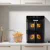 TESLA AirCook Q670 XXL DualZone multifunkciós digitális forró levegős sütő