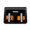 TESLA AirCook Q460 XXL DualZone dupla forró levegős sütő