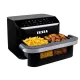MINTATERMI - TESLA AirCook Q570 XXL FlexiZone dupla forrólevegős fritőz