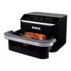 MINTATERMI - TESLA AirCook Q570 XXL FlexiZone dupla forrólevegős fritőz