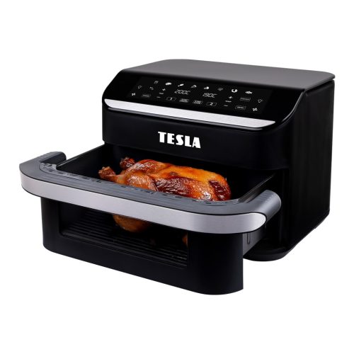 TESLA AirCook Q570 XXL FlexiZone dupla forrólevegős fritőz