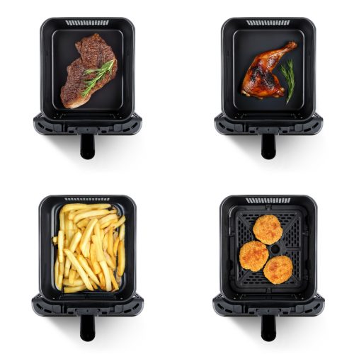 TESLA AirCook DualZone Q680 XXL dupla forró levegős sütő