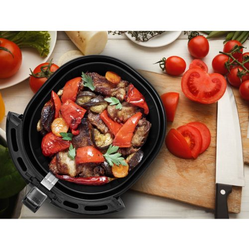 TESLA AirCook Q50 XL multifunkciós digitális forró levegő sütő - fehér