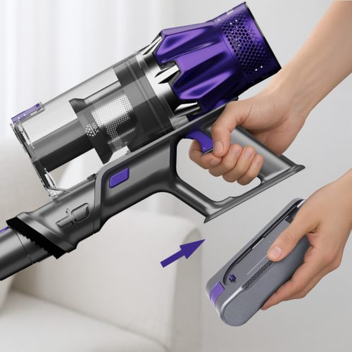 TESLA PureStar E50 PowerDock - flexibilis akkus rúdporszívó 2in1