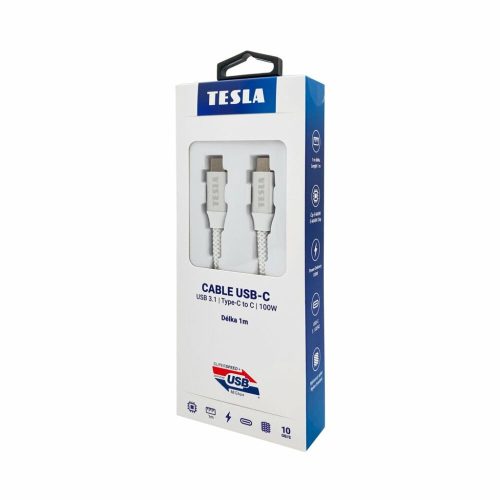 TESLA  CABLE USB-C 100W 1m