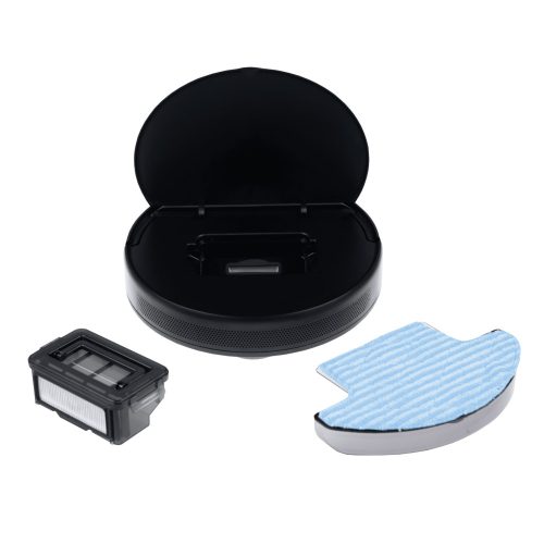 Amiko-HOME ROBOT RV400 Intelligens robotporszívó, nedves-száraz, HEPA szűrő, applikációval - FEKETE