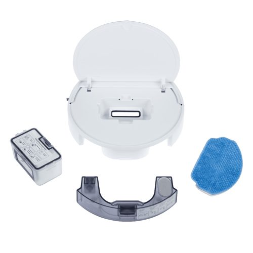 Amiko-HOME ROBOT RV500 Intelligens robotporszívó, nedves-száraz, HEPA szűrő, applikációval - FEHÉR