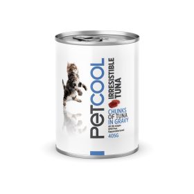 Petcool Irresistible tuna 405g - tonhal macsaka eledel