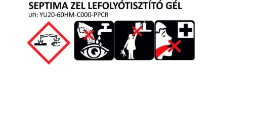 Lefolyótisztító gél 1L - Septima