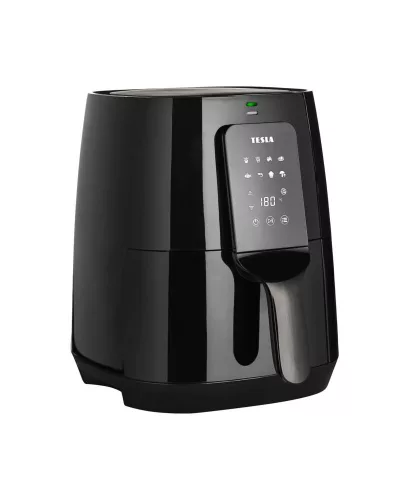 HASZNÁLT - TESLA AirCook Q30 - multifunkciós digitális forró levegős sütő, 3,8 liter, 1300W, fekete