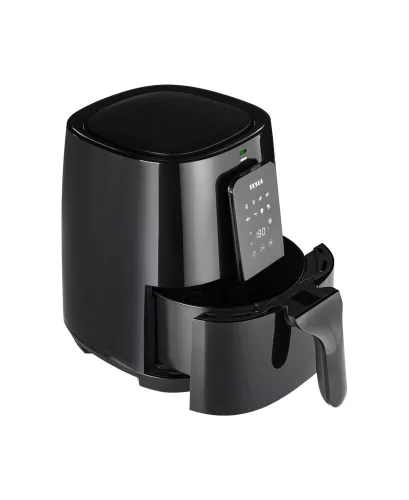 HASZNÁLT - TESLA AirCook Q30 - multifunkciós digitális forró levegős sütő, 3,8 liter, 1300W, fekete