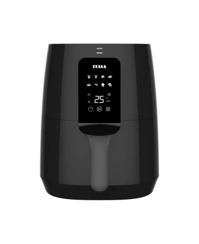 HASZNÁLT - TESLA AirCook Q30 - multifunkciós digitális forró levegős sütő, 3,8 liter, 1300W, fekete