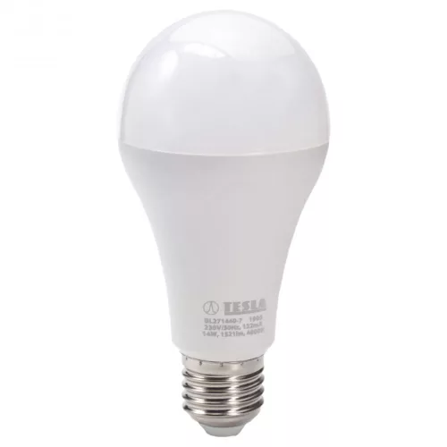 Tesla - LED izzó, E27, 14W, 230V, 1521lm, 4000K, 220°
