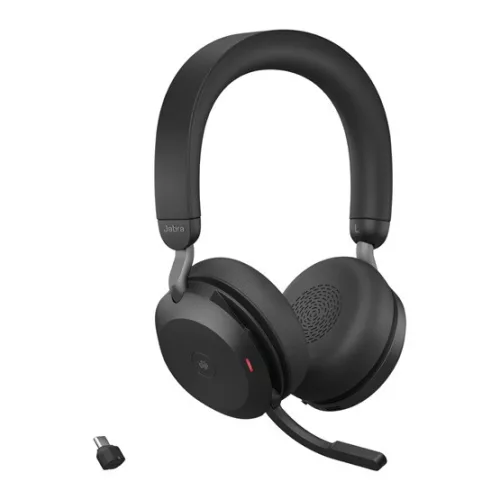 HEA Jabra Evolve2 75 - USB-C MS Teams with Charging Stand - Black