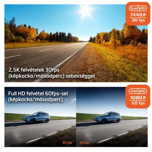 MIO 2,7" MiVue 803W PRO menetrögzítő kamera