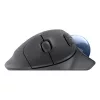 Logitech ERGO M575S - Graphite + Blue Ball