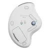 Logitech ERGO M575S - Off-White + Blue Ball