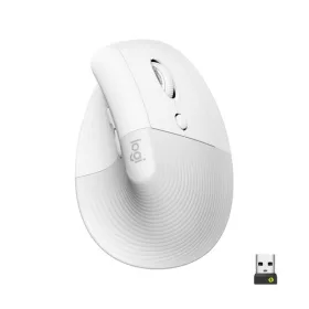 Logitech Lift Vertical Ergonomic - Off White