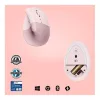 Logitech Lift Vertical Ergonomic - Rose