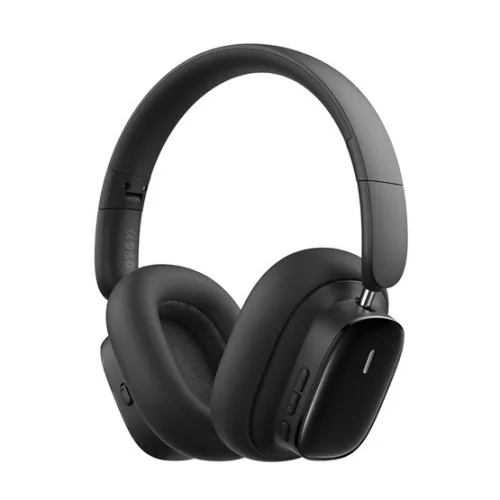 Baseus Bowie H1i Noise Cancelling Wireless Headphones vezeték nélküli fejhallgató, fekete