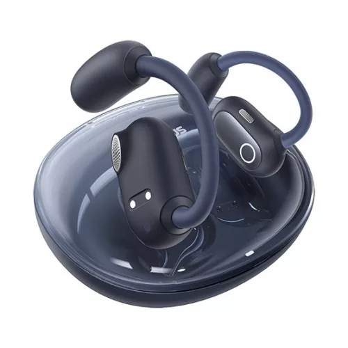 Baseus Eli Sport 1 Open-Ear True Wireless Earbuds vezeték nélküli fülhallgató, fekete