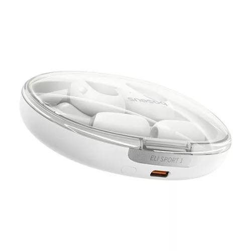 Baseus Eli Sport 1 Open-Ear True Wireless Earbuds vezeték nélküli fülhallgató, fehér