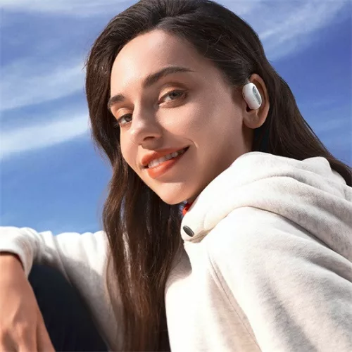 Baseus Eli Sport 1 Open-Ear True Wireless Earbuds vezeték nélküli fülhallgató, fehér