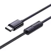 Baseus Encok CZ11 Wired Earphones USB Type-C mikrofonos fülhallgató, fekete