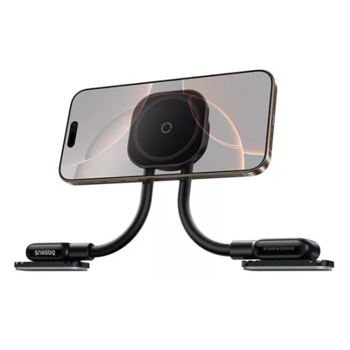 Baseus PrimeTrip C03s Magnetic műszerfalra rögzíthető autós telefontartó, fekete