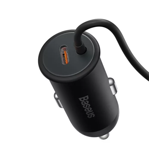 Baseus CW01 Magnetic szellőzőrácsra rögzíthető, vezeték nélküli autós telefon töltő és tartó, fekete
