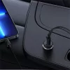 Baseus CW01 Magnetic szellőzőrácsra rögzíthető, vezeték nélküli autós telefon töltő és tartó, fekete