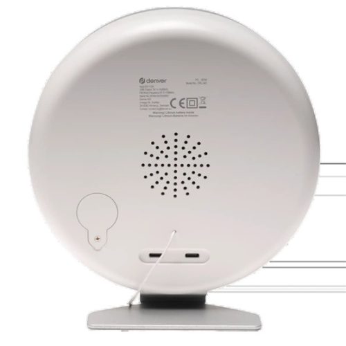 Denver CRL-342 - FM rádiós ébresztőóra ébresztőfénnyel és természet hangokkal - Fehér