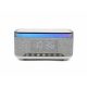 Denver CRQ-225 Rádiós ébresztőóra Bluetooth funkcióval és vezeték nélküli töltéssel - Szürke