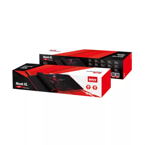 Marvo G51 Noob XL gamer egérpad - egyedi minta