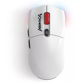 MONKA Guru vezeték nélküli egér - fehér