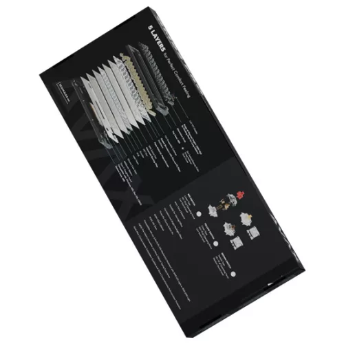 AVAX GM02 PRO 75% Gasket RGB tri-mode mechanikus billentyűzet Gateron sárga switch, magyar kiosztás