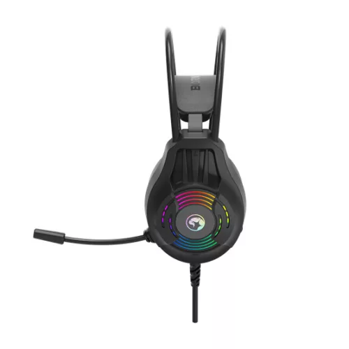 MARVO Akari 30 vezetékes fejhallgató - fekete - RGB világítás