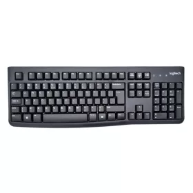 Logitech K120 OEM - Fekete - Gravírozott HU bill