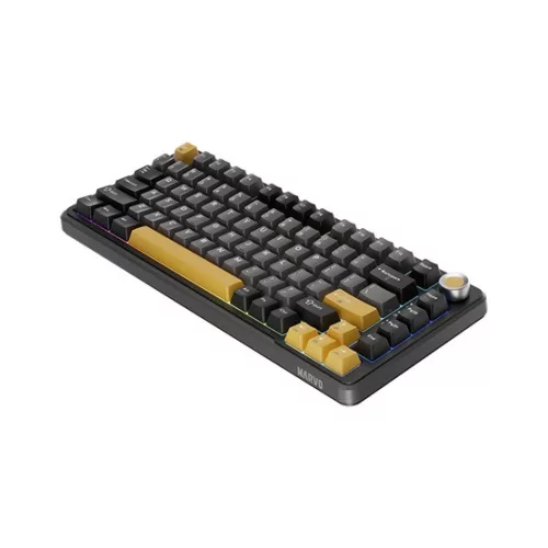 MARVO TITAN 75 vezeték nélküli gaming billentyűzet - Fekete - HU /Banana Crystal Linear/