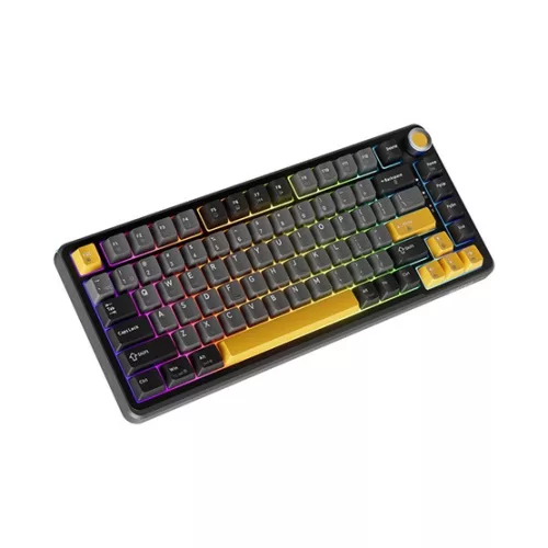 MARVO TITAN 75 vezeték nélküli gaming billentyűzet - Fekete - HU /Banana Crystal Linear/