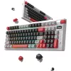 MONKA Storm vezeték nélküli gaming billentyűzet - Fehér - US /MONKA Violet Linear/
