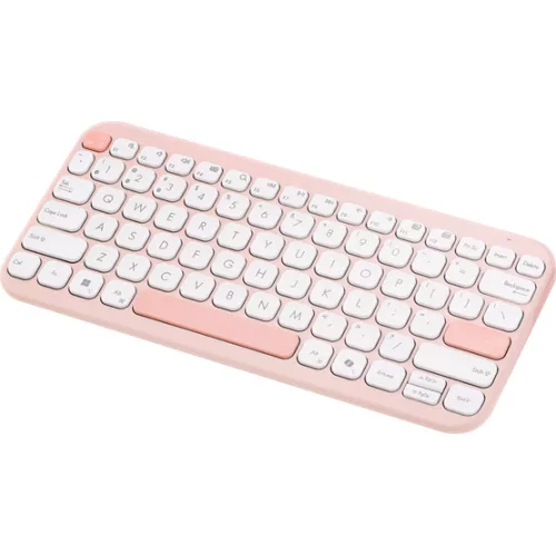 ASUS Marshmallow KW100 vezeték nélküli billentyűzet - HU layout - Rose Clay